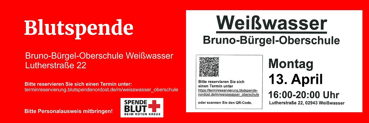 Blutspende Bruno Bürgel Oberschule 13.04.