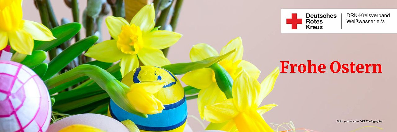 Frohe Ostern wünscht der DRK-Kreisverband Weißwasser e.V.