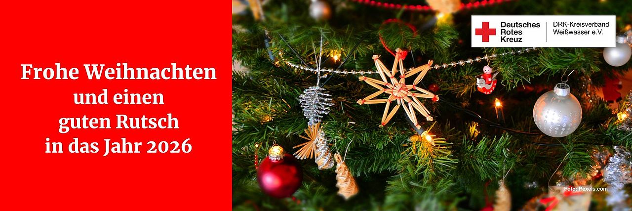 Frohe Weihnachten und ein erfolgreiches Jahr 2026